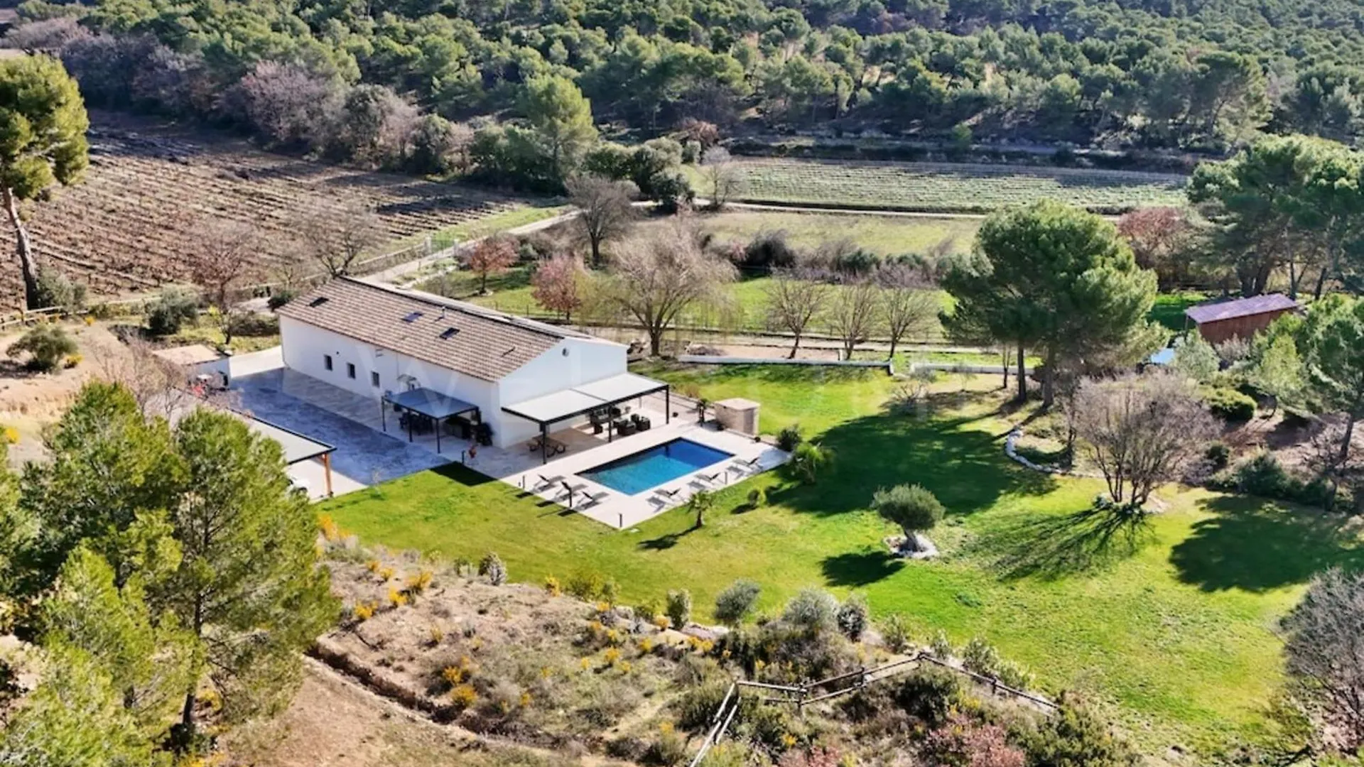 La Longere Des Cigales - 4 Stars - Swimming Pool Villa Saint-Cannat